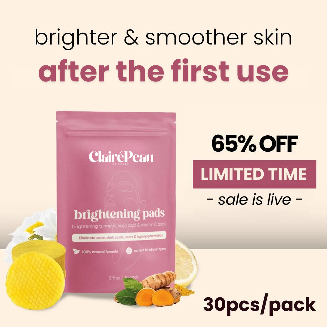 Brightening Turmeric & Kojic Acid Pads